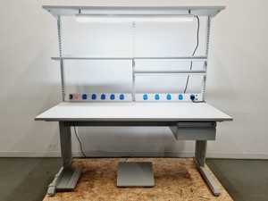 Image of ESD Workbench 1830mm with Light and 10 Power Sockets Lab