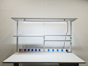 Thumbnail image of ESD Workbench 1830mm with Light and 10 Power Sockets Lab