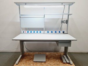 Image of ESD Workbench 1830mm with Light and 10 Power Sockets Lab