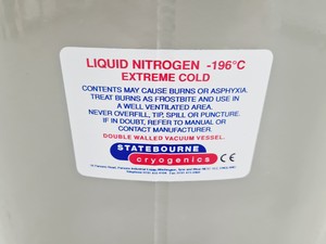 Thumbnail image of Statebourne Biorack 750 Liquid Nitrogen Dewar Lab