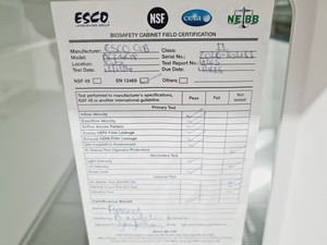 Thumbnail image of Esco Class II BSC Airstream Duo AC2-4G8 w/ Stand Lab