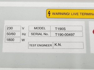 Thumbnail image of LEEC Touch 190 S Culture Safe CO2 Incubator