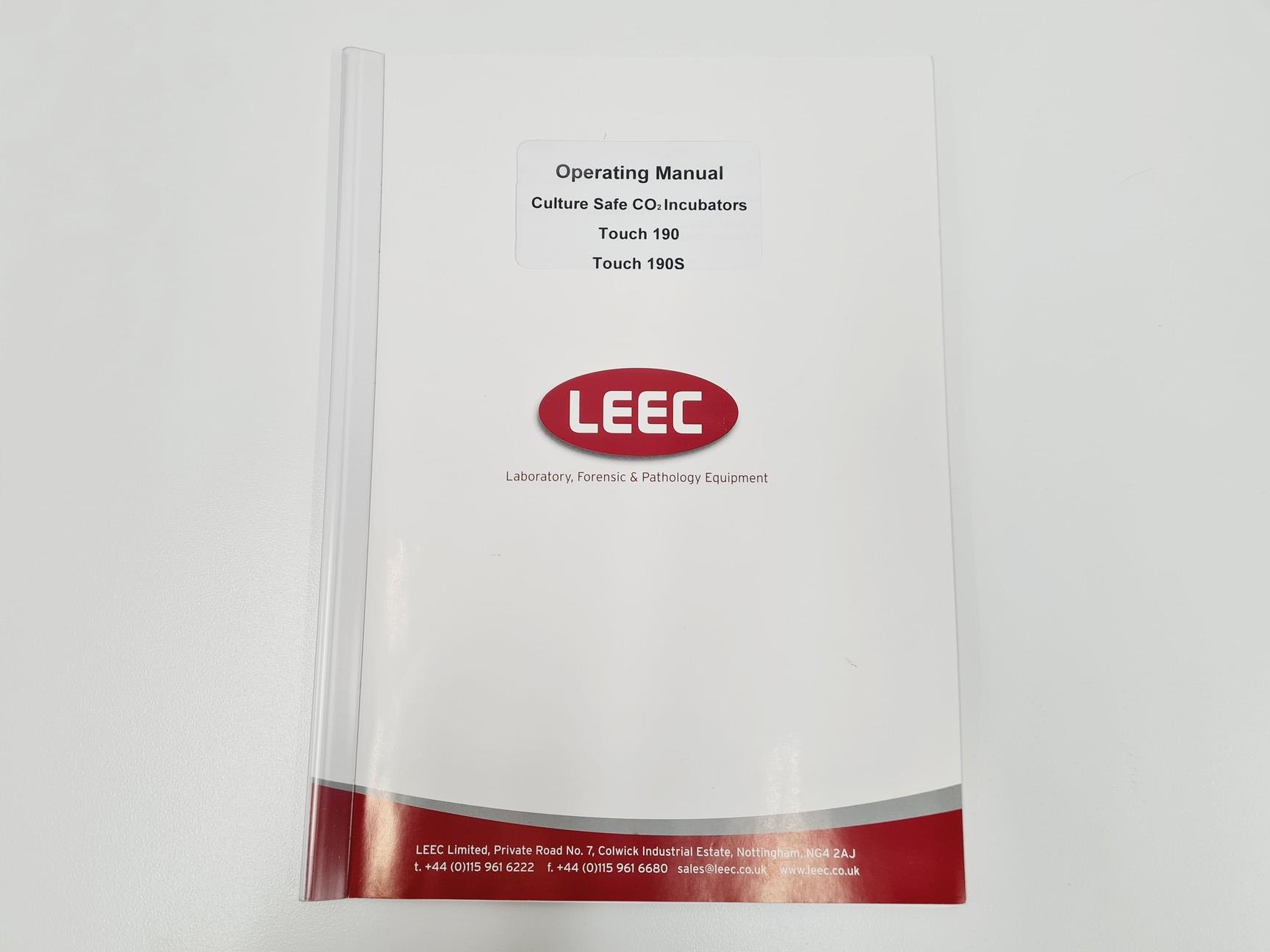 Image of LEEC Touch 190 S Culture Safe CO2 Incubator