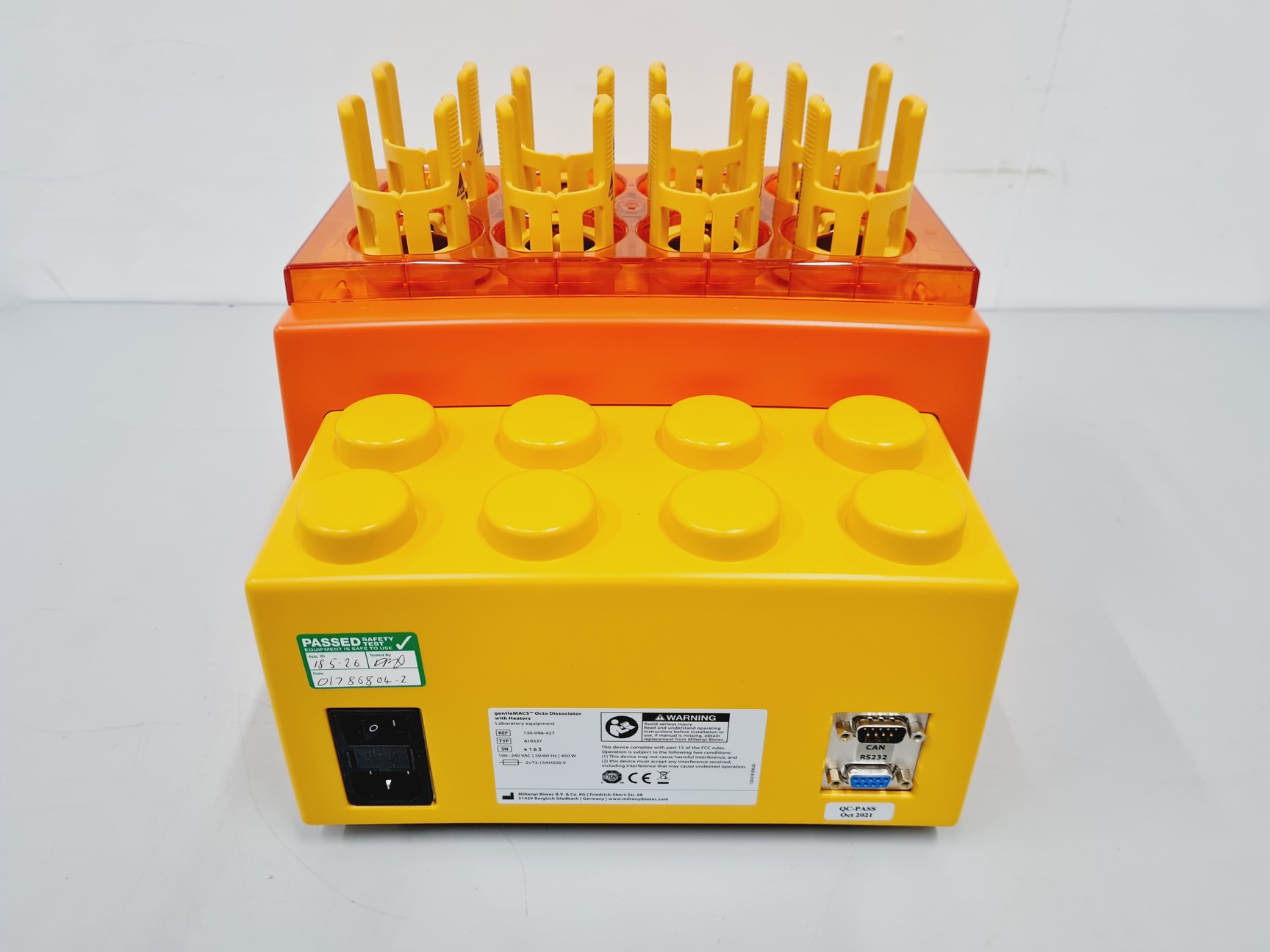 Image of MACS Miltenyi Biotec GentleMACS Octo Dissociator with Heaters Lab