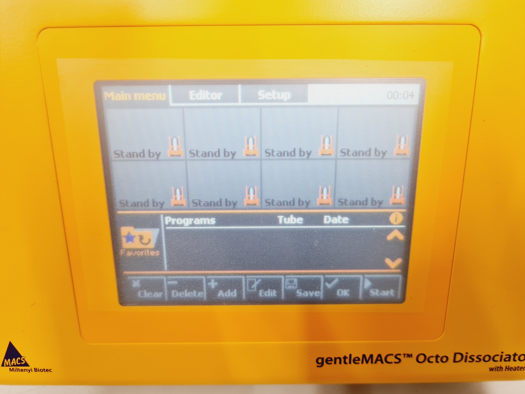 Image of MACS Miltenyi Biotec GentleMACS Octo Dissociator with Heaters Lab