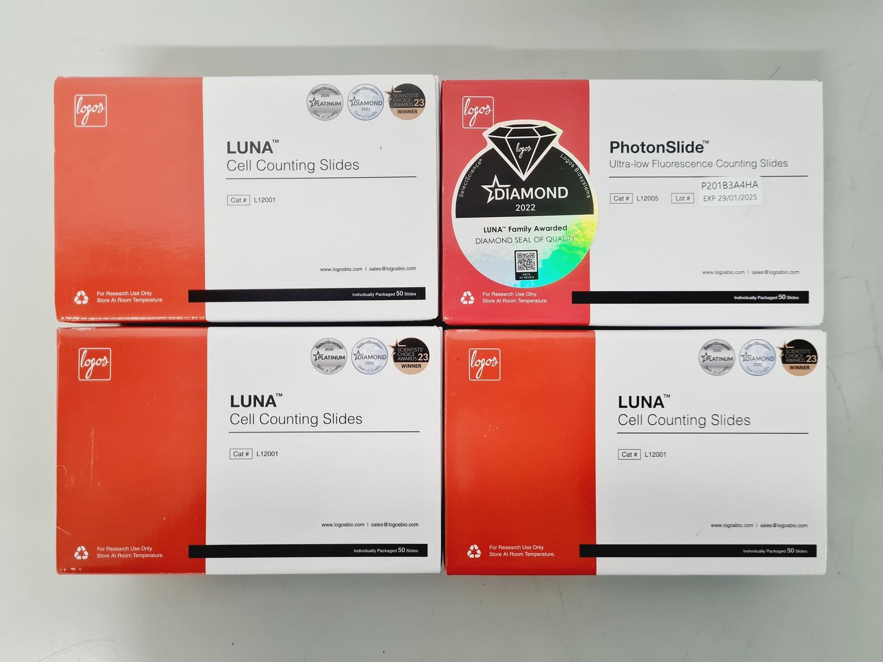 Image of Logos Luna-FX7 Automated Cell Counter w/ Accessories Lab