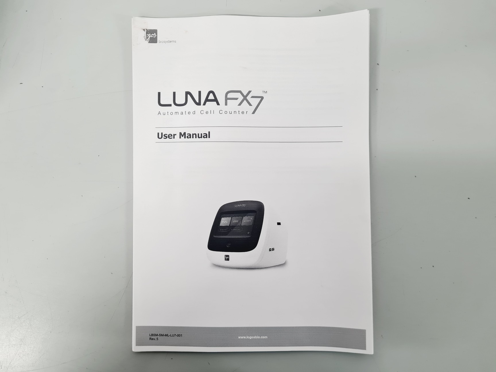 Image of Logos Luna-FX7 Automated Cell Counter w/ Accessories Lab
