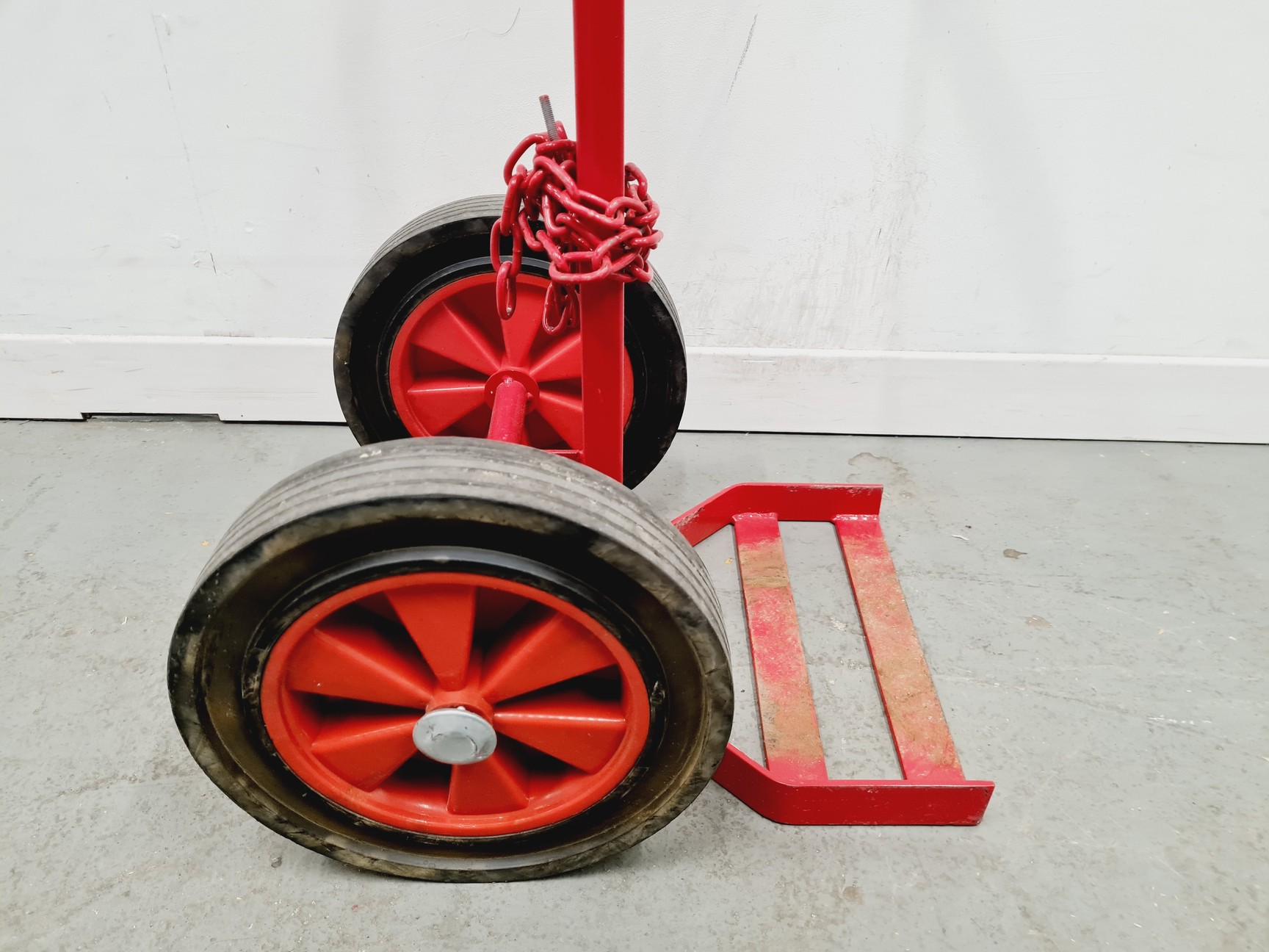 Image of BOC Single Gas Cylinder Transport Trolley