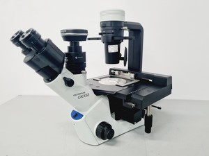 Image of Olympus CKX53 Microscope with CoolLED pE-300 w/ 4 x Objectives 2/4/10/20x Lab