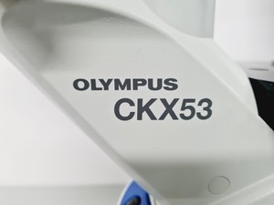 Thumbnail image of Olympus CKX53 Microscope with CoolLED pE-300 w/ 4 x Objectives 2/4/10/20x Lab