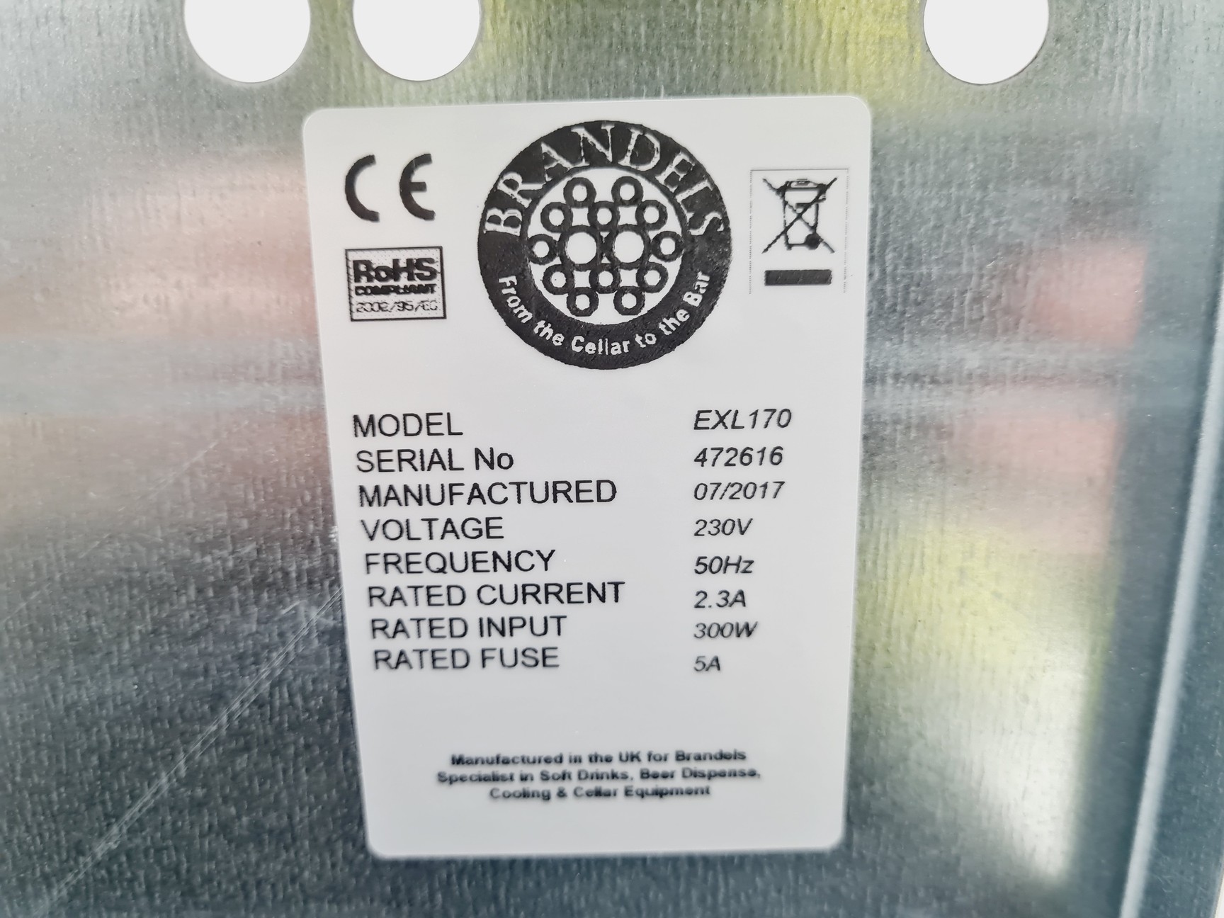 Image of Brandels EXL170 Ambient Carbonator Lab