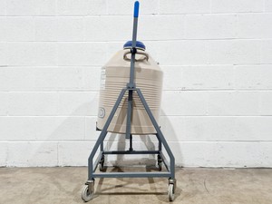 Thumbnail image of Taylor-Wharton 35 LD Nitrogen Dewar for Dispensing on Wheeled Stand 