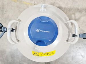 Thumbnail image of Taylor-Wharton 35 LD Nitrogen Dewar for Dispensing on Wheeled Stand 