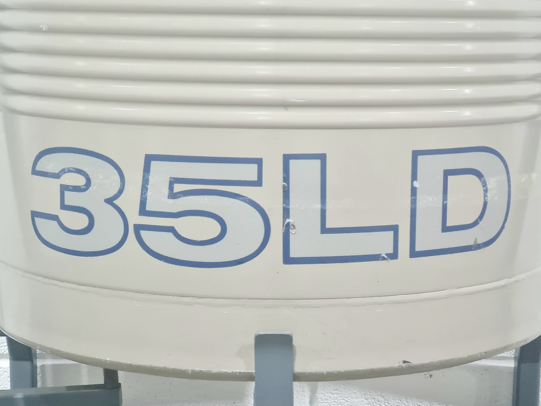 Image of Taylor-Wharton 35 LD Nitrogen Dewar for Dispensing on Wheeled Stand 