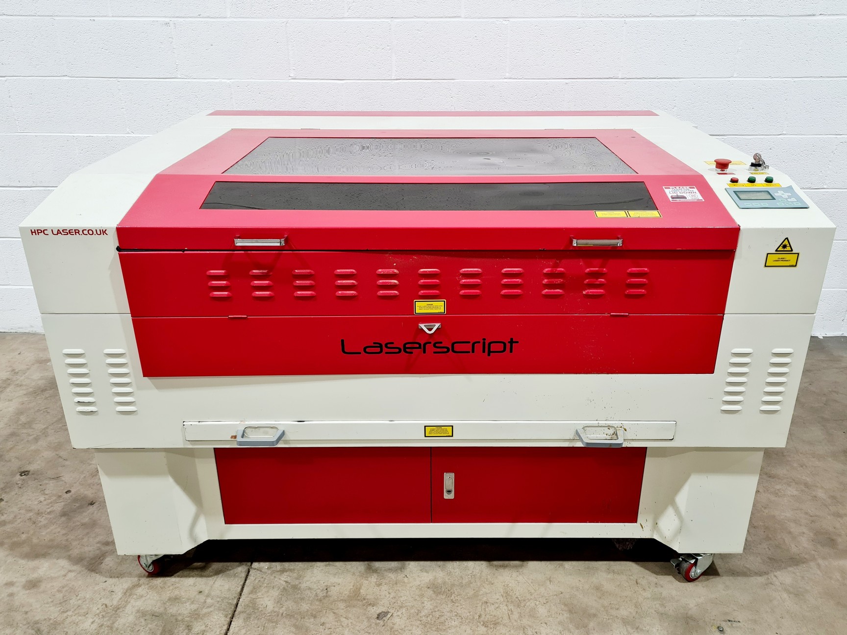 Image of Laserscript HPC LASER Ls1290 Laser Engraver w/ Doluyo Laser Water Chiller