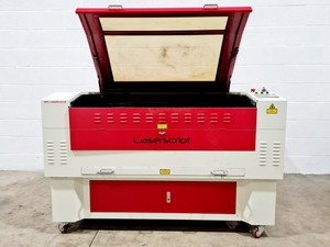 Thumbnail image of Laserscript HPC LASER Ls1290 Laser Engraver w/ Doluyo Laser Water Chiller