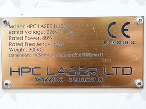 Thumbnail image of Laserscript HPC LASER Ls1290 Laser Engraver w/ Doluyo Laser Water Chiller