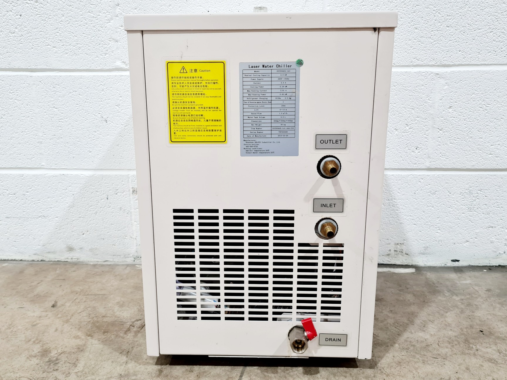 Image of Laserscript HPC LASER Ls1290 Laser Engraver w/ Doluyo Laser Water Chiller
