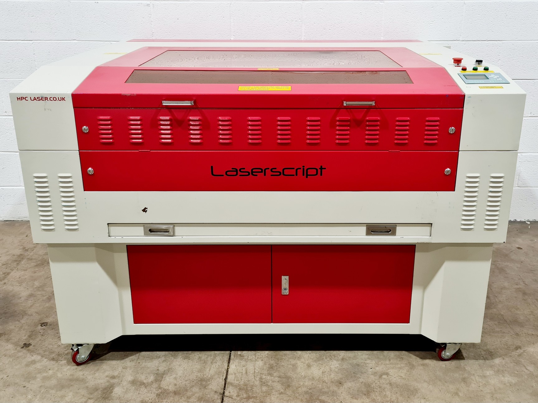 Image of Laserscript HPC LASER Ls1290 Laser Engraver w/ Doluyo Laser Water Chiller