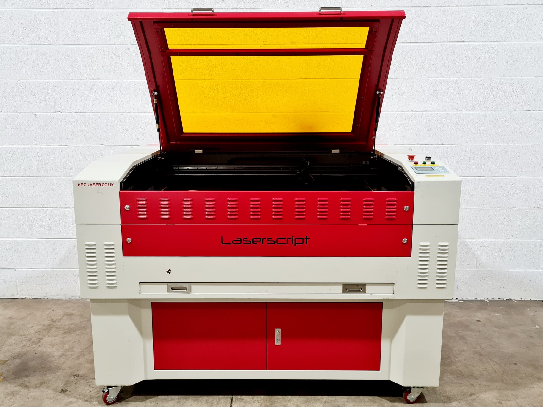 Image of Laserscript HPC LASER Ls1290 Laser Engraver w/ Doluyo Laser Water Chiller