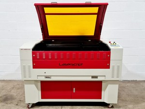 Thumbnail image of Laserscript HPC LASER Ls1290 Laser Engraver w/ Doluyo Laser Water Chiller