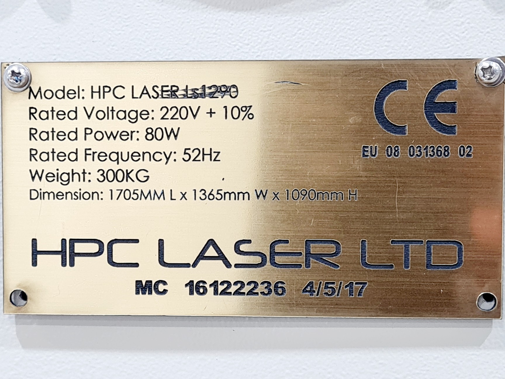 Image of Laserscript HPC LASER Ls1290 Laser Engraver w/ Doluyo Laser Water Chiller