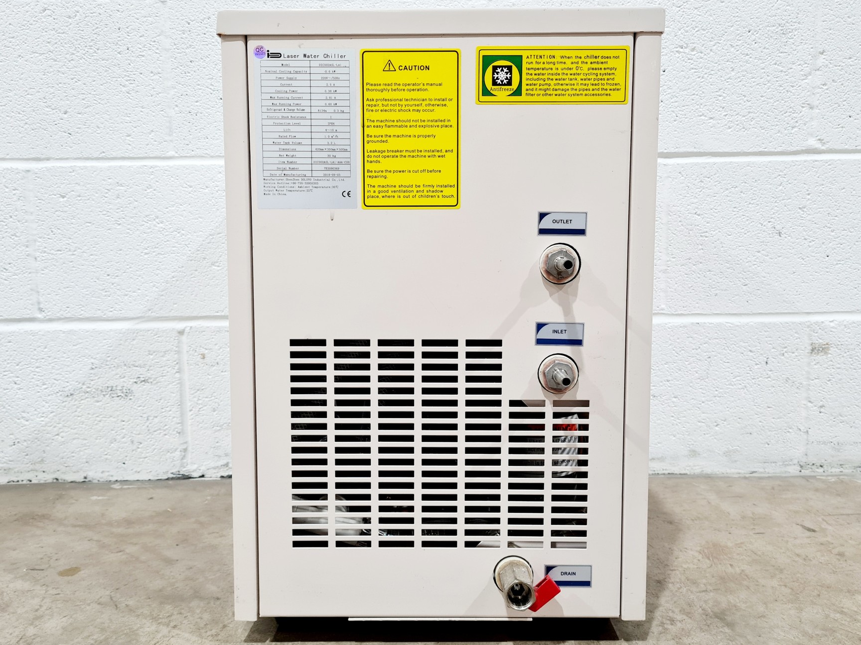 Image of Laserscript HPC LASER Ls1290 Laser Engraver w/ Doluyo Laser Water Chiller