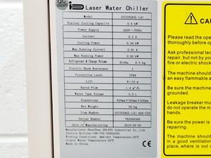 Thumbnail image of Laserscript HPC LASER Ls1290 Laser Engraver w/ Doluyo Laser Water Chiller