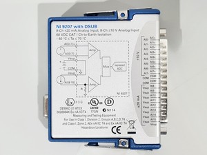 Thumbnail image of National Instruments NI 9207 16-Channel 24-Bit Analog Input 