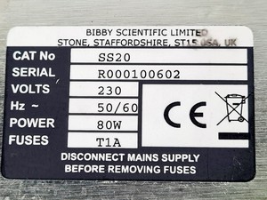 Thumbnail image of Stuart SS20 Overhead Stirrer Lab