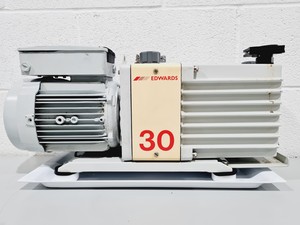 Thumbnail image of Edwards 30 E2M30 Rotary Vane Dual Stage Vacuum Pump Lab