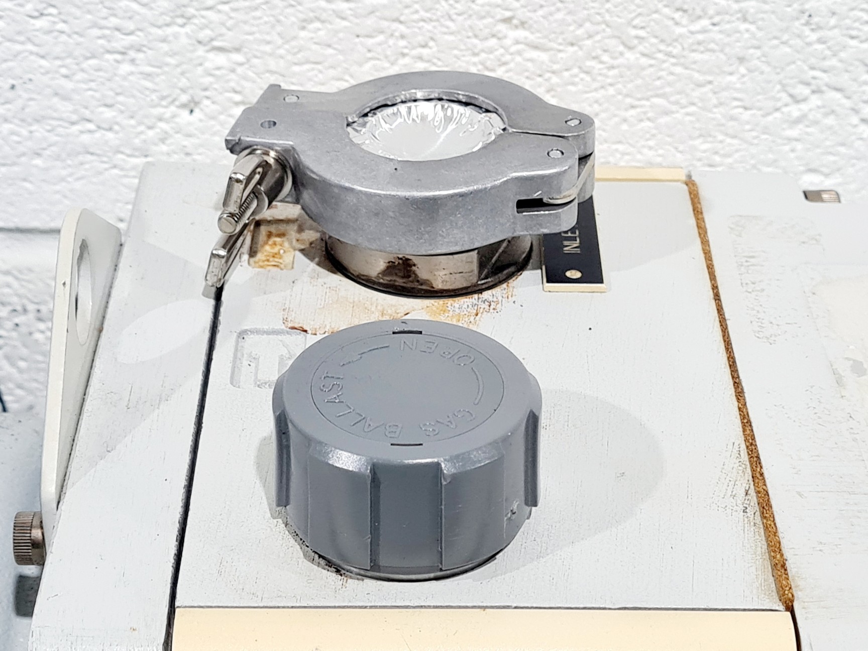 Image of Edwards 30 E2M30 Rotary Vane Dual Stage Vacuum Pump Lab