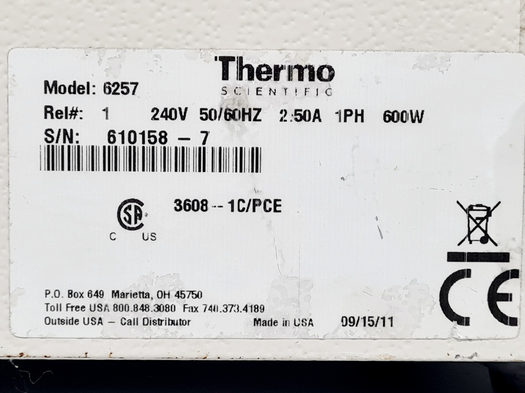 Image of Cole-Parmer StableTemp Vacuum Oven - 6257
