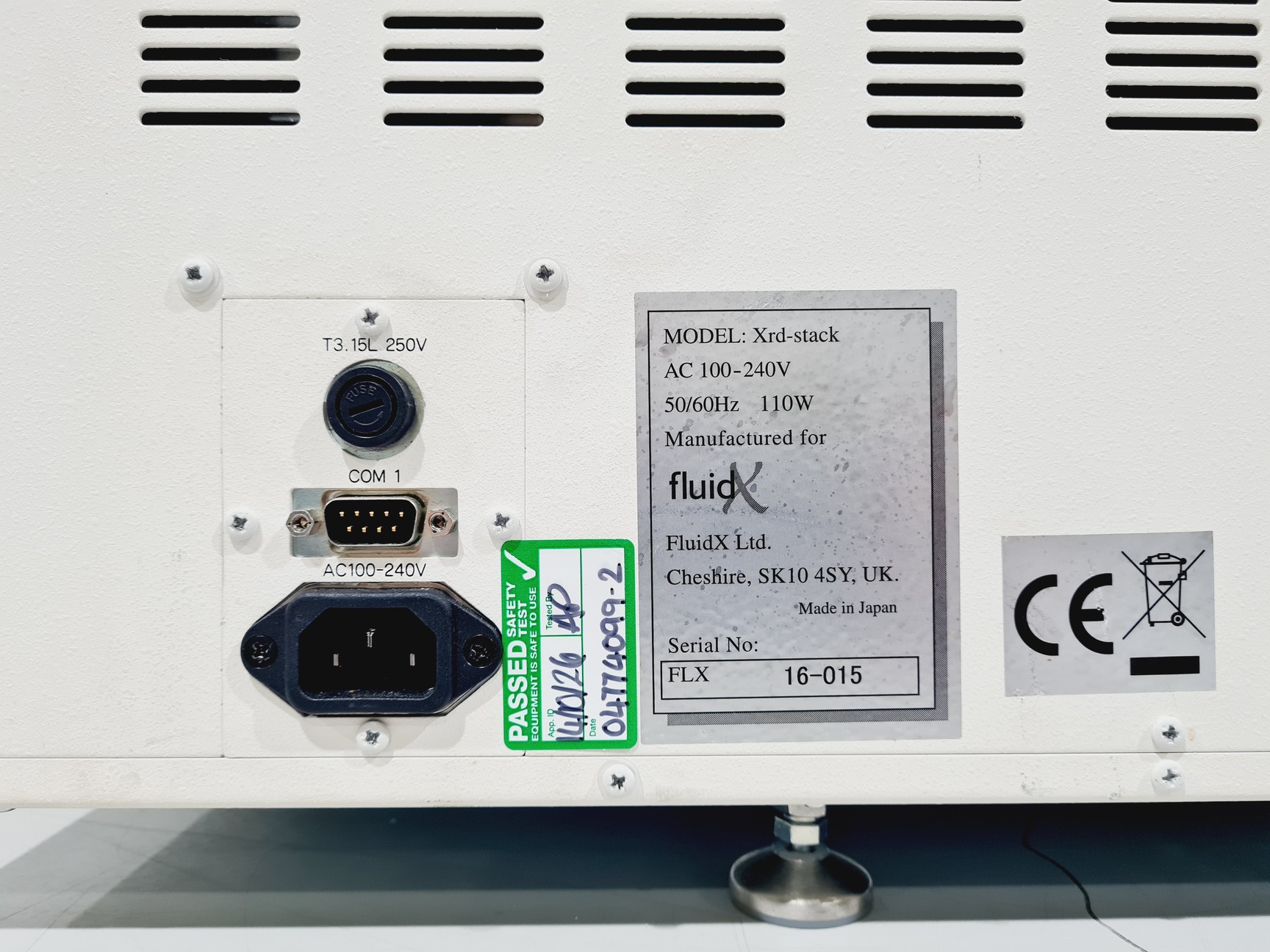 Image of FluidX XRD-Stack Microplate Stacking Accessory