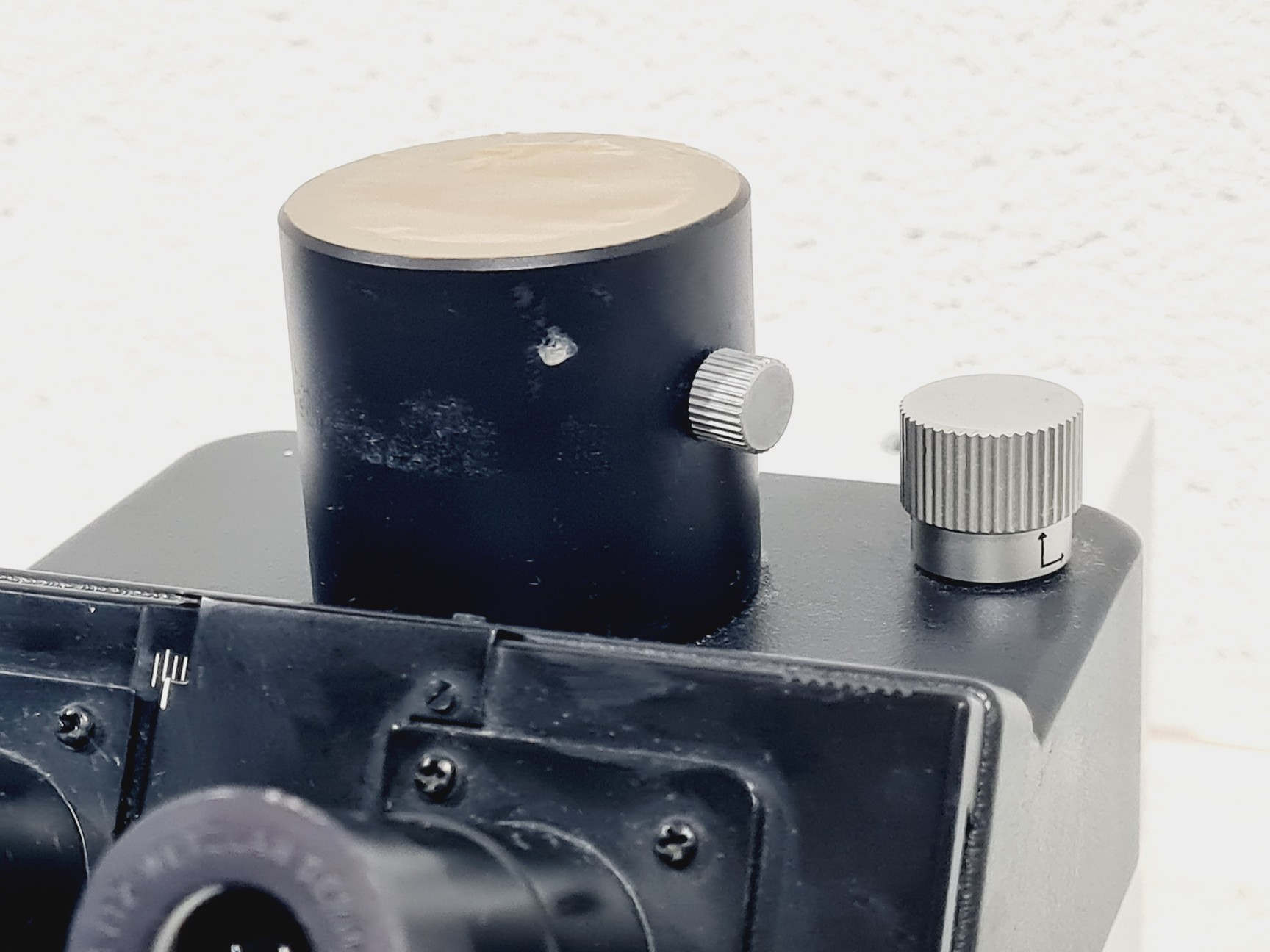 Image of Leitz Wetzlar Ortholux II Microscope with Lightbox Power Supply 