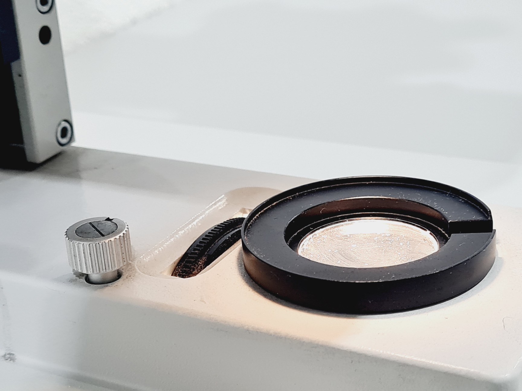 Image of Leitz Wetzlar Ortholux II Microscope with Lightbox Power Supply 