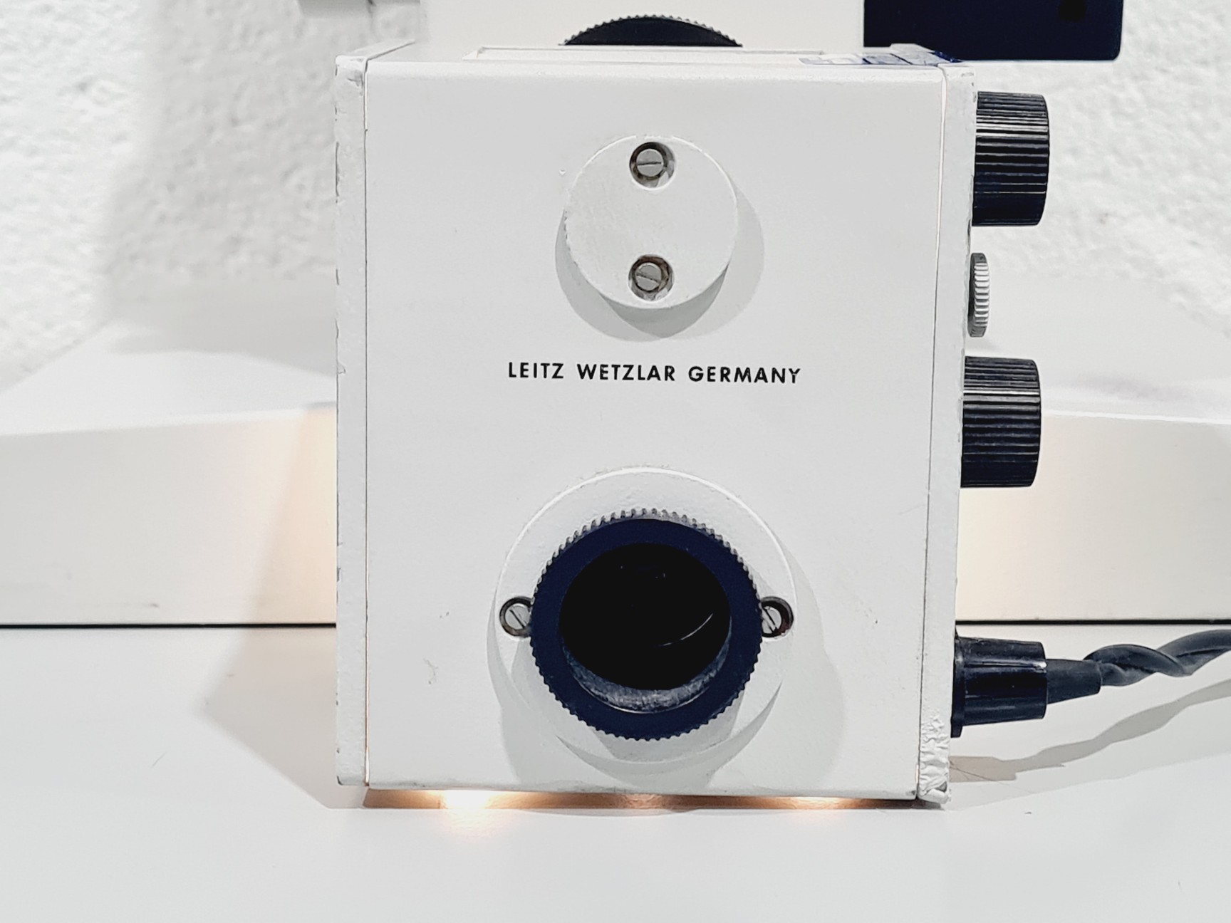 Image of Leitz Wetzlar Ortholux II Microscope with Lightbox Power Supply 