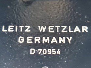 Thumbnail image of Leitz Wetzlar Ortholux II Microscope with Lightbox Power Supply 