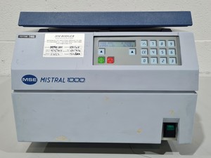 Image of MSE Mistral 1000 Benchtop Centrifuge w/ Swing-Out Rotor 3600RPM Lab