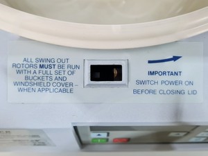 Thumbnail image of MSE Mistral 1000 Benchtop Centrifuge w/ Swing-Out Rotor 3600RPM Lab