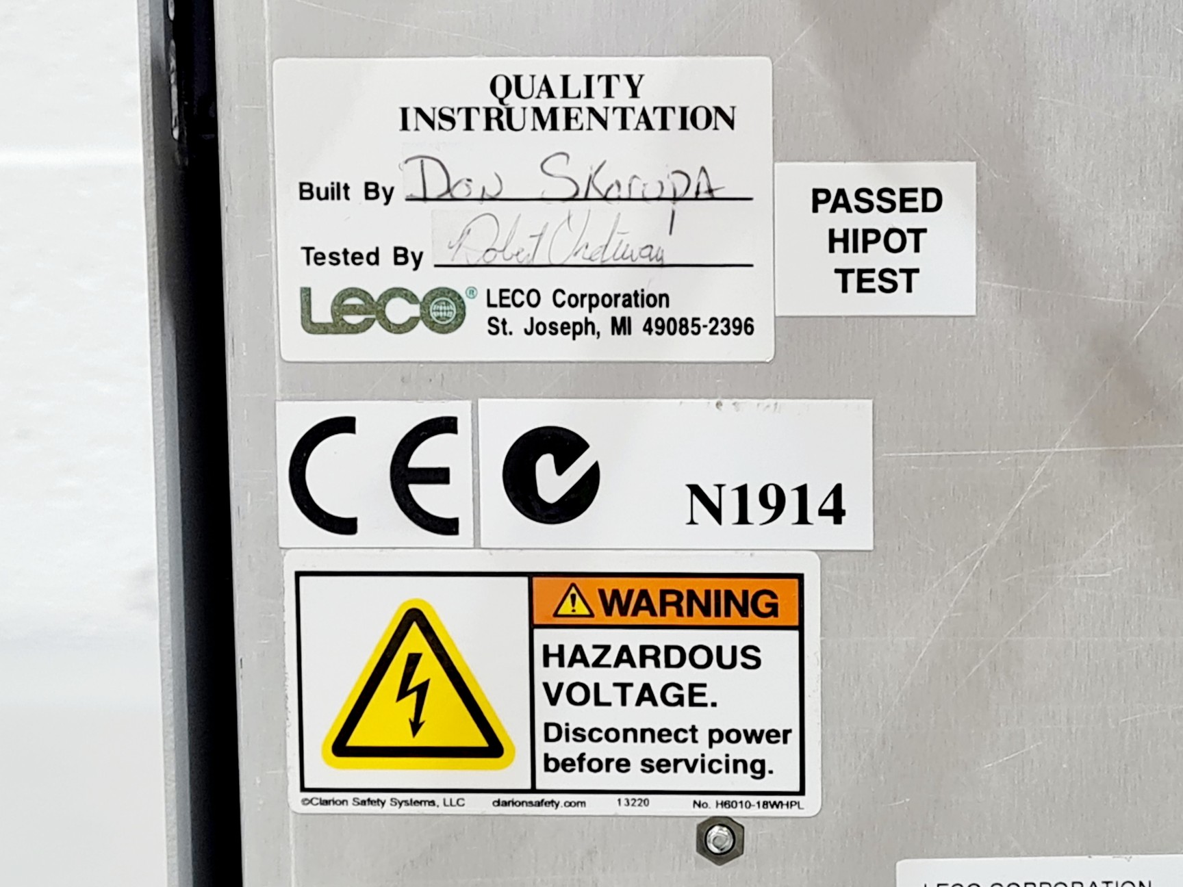 Image of Leco TruMac CN Elemental Determinator System w Model 630-300-300 and 630-300-800