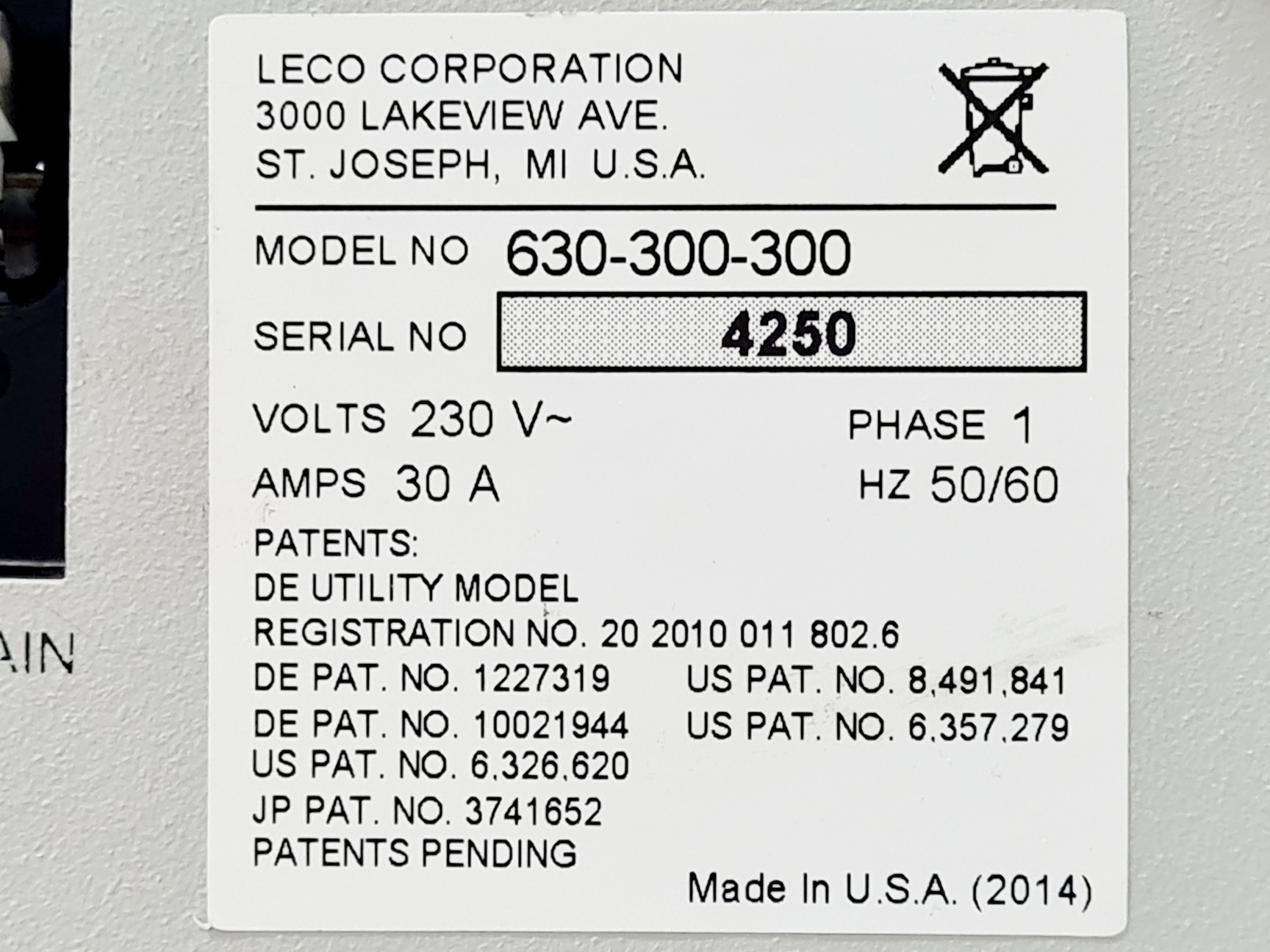 Image of Leco TruMac CN Elemental Determinator System w Model 630-300-300 and 630-300-800