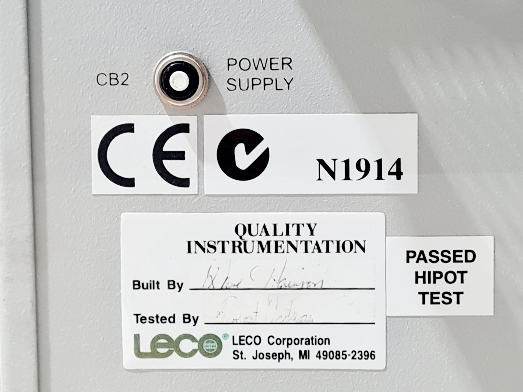 Image of Leco TruMac CN Elemental Determinator System w Model 630-300-300 and 630-300-800