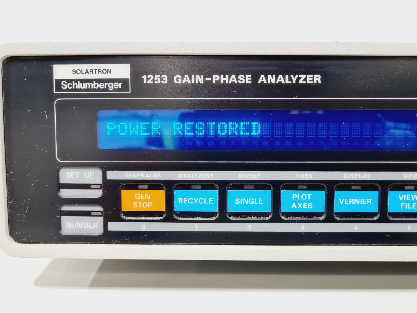 Image of Schlumberger Solartron 1253 Gain-Phase Analyzer