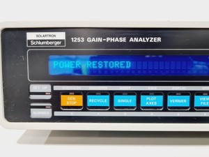 Thumbnail image of Schlumberger Solartron 1253 Gain-Phase Analyzer