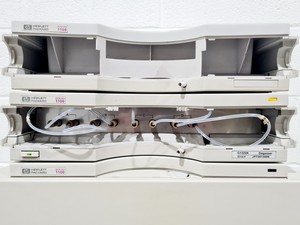 Thumbnail image of Hewlett Packard Series 1100 with ColComp, 2 x Degasser, Bin Pump, QuatPump