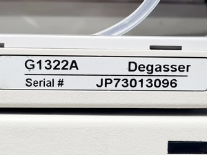 Thumbnail image of Hewlett Packard Series 1100 with ColComp, 2 x Degasser, Bin Pump, QuatPump