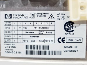 Thumbnail image of Hewlett Packard Series 1100 with ColComp, 2 x Degasser, Bin Pump, QuatPump