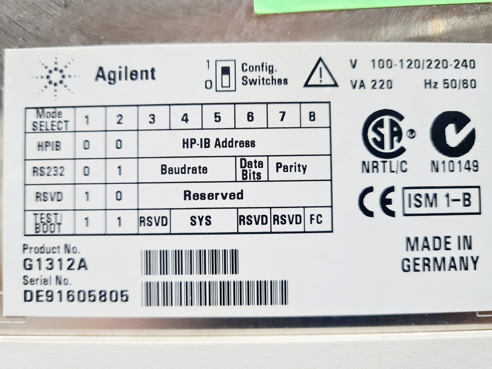 Image of Hewlett Packard Series 1100 with ColComp, 2 x Degasser, Bin Pump, QuatPump