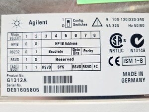 Thumbnail image of Hewlett Packard Series 1100 with ColComp, 2 x Degasser, Bin Pump, QuatPump
